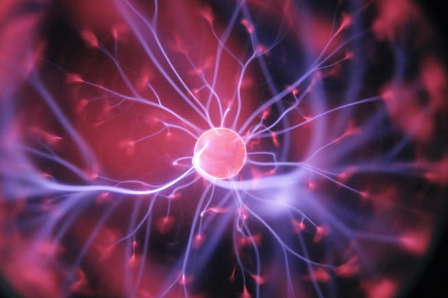 photo of a neuron. On article about transforming your emotional response to sleep